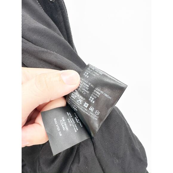 AMIRI Wes Lang Varsity Jacket Bomber Leather Skulls Size 46 NO COLLAR - Picture 8 of 13